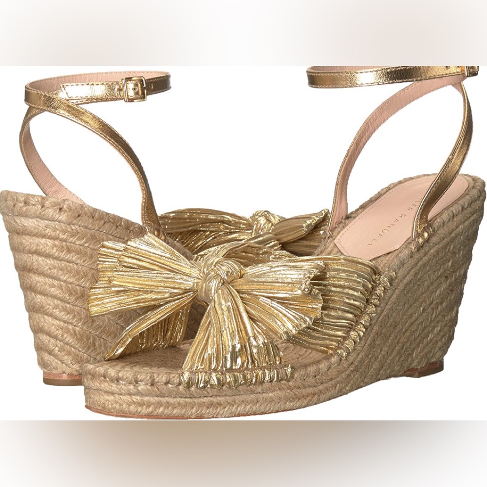 New Women’s Loeffler Randall Charley Espadrille Wedge Sandal!🔥🔥🔥